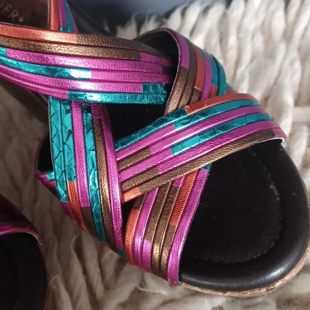 Donald J Pliner wedge sandals